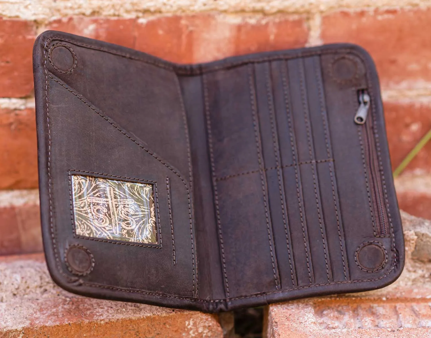 STS Ranchwear Crimson Sun Magnetic Wallet