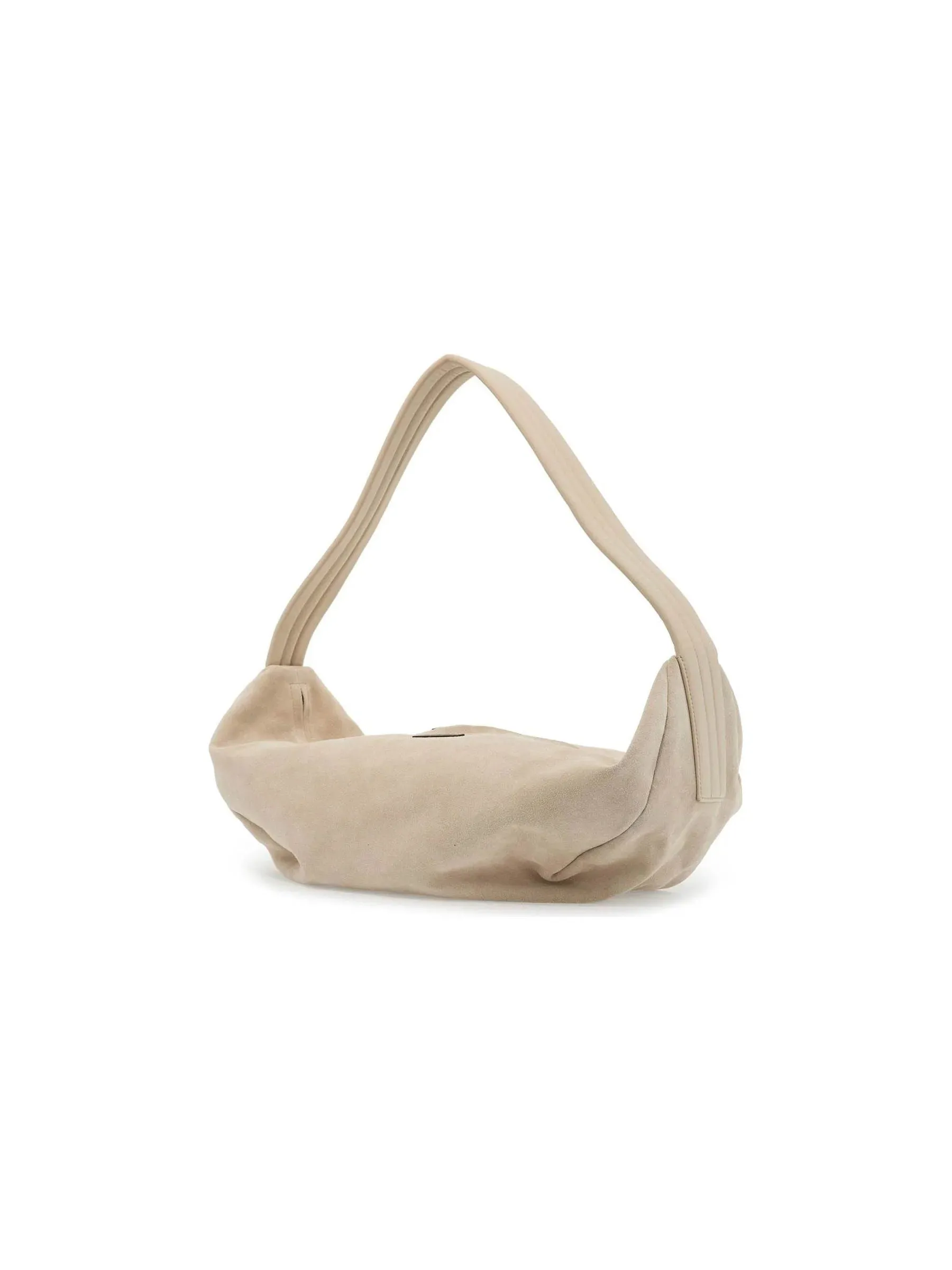 Suede Shell Bag