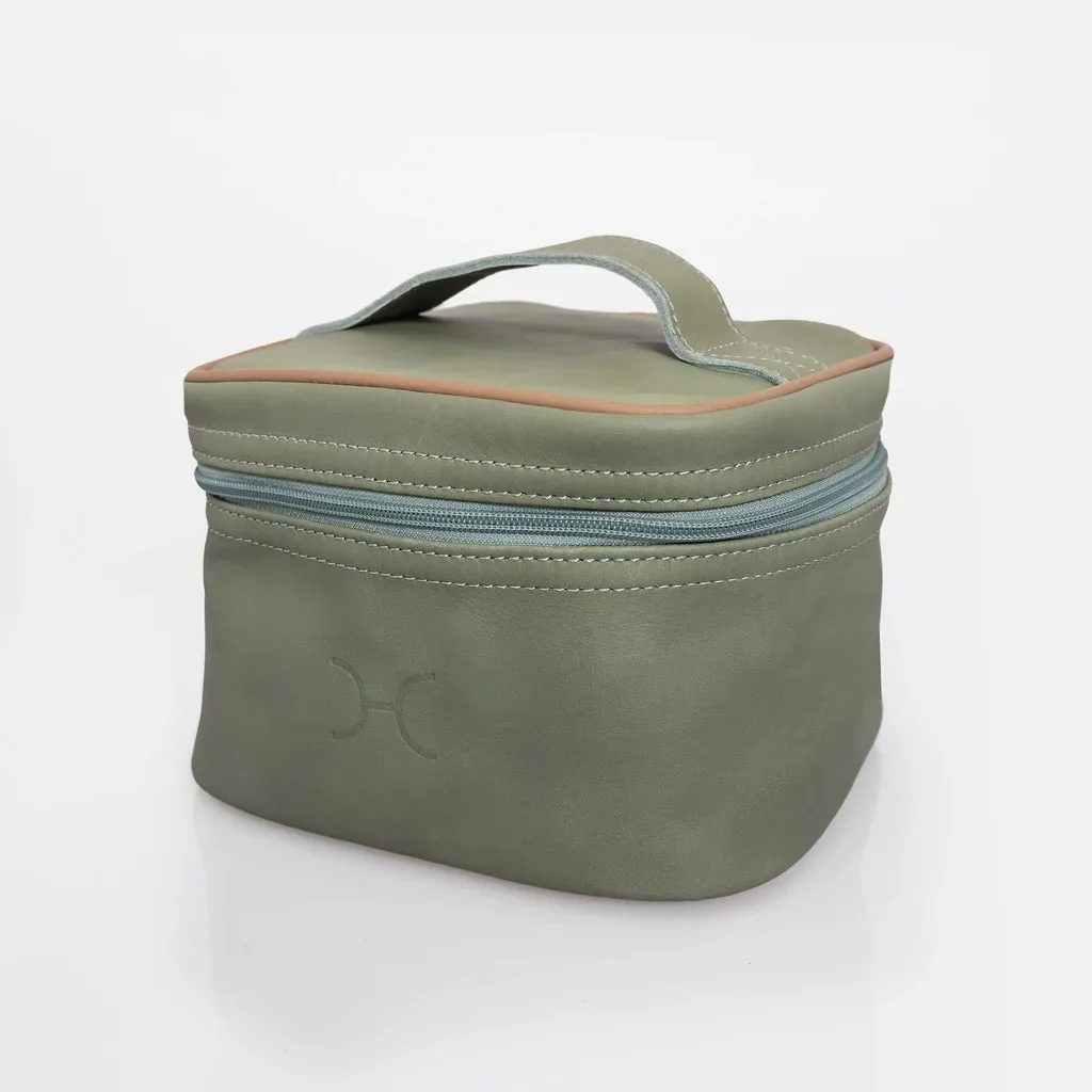 Thandana Leather Mini Decker Cooler Bag