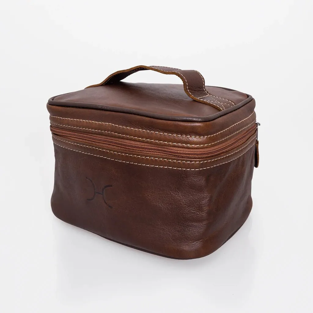 Thandana Leather Mini Decker Cooler Bag