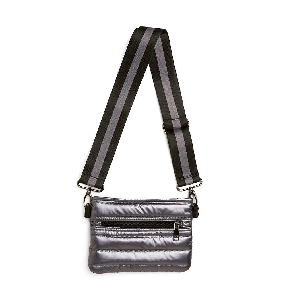 Think Royln Bum Bag Crossbody in Pearl Grey