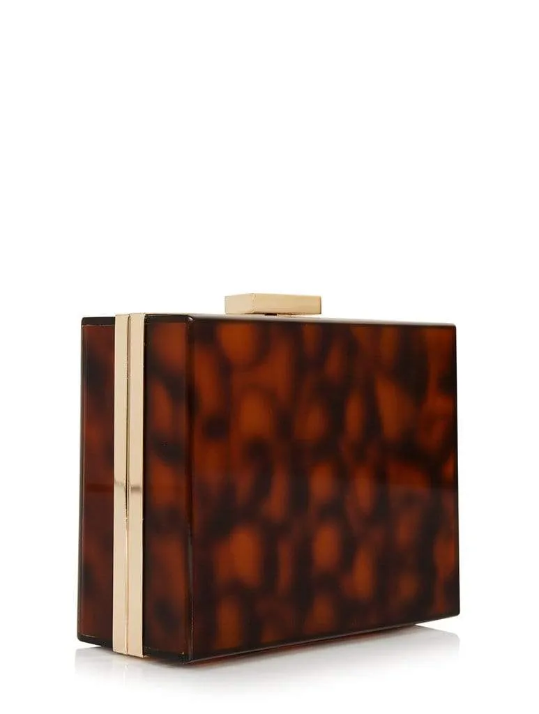 Tortoise Shell Clutch Bag