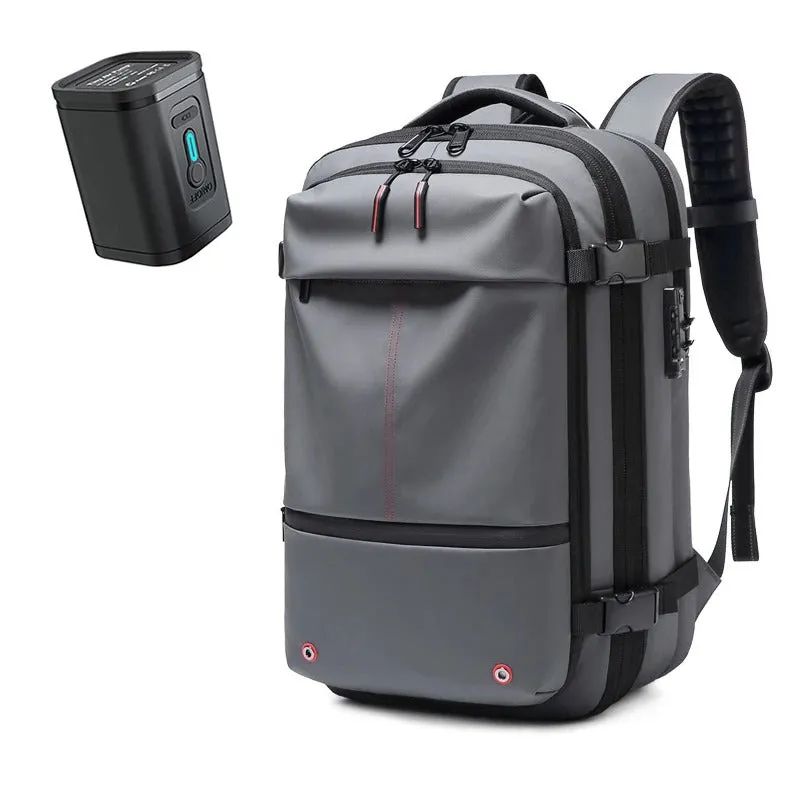 Travel Backpack with Vacuum Compression: 60L Expandable