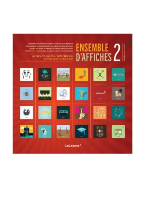 unlearn. Ensemble d’affiches 2 - En Français (Poster Pack 2 - French Version)