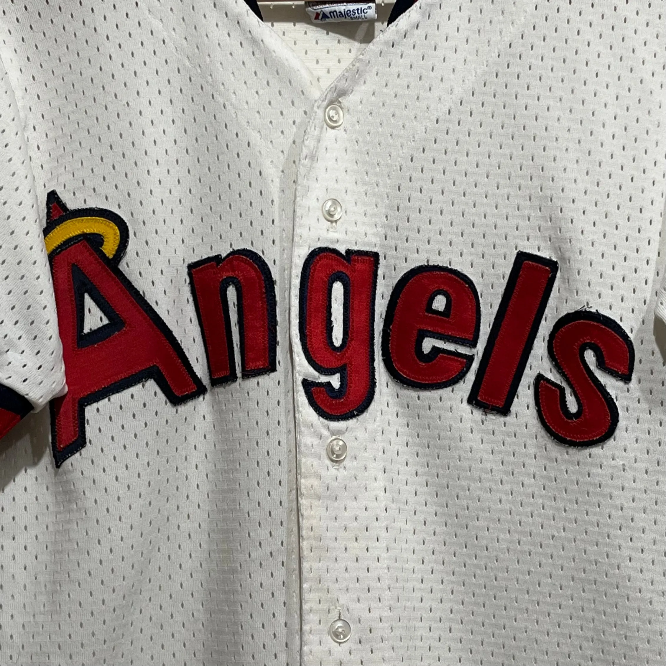 Vintage California Angels Batting Practice Jersey S