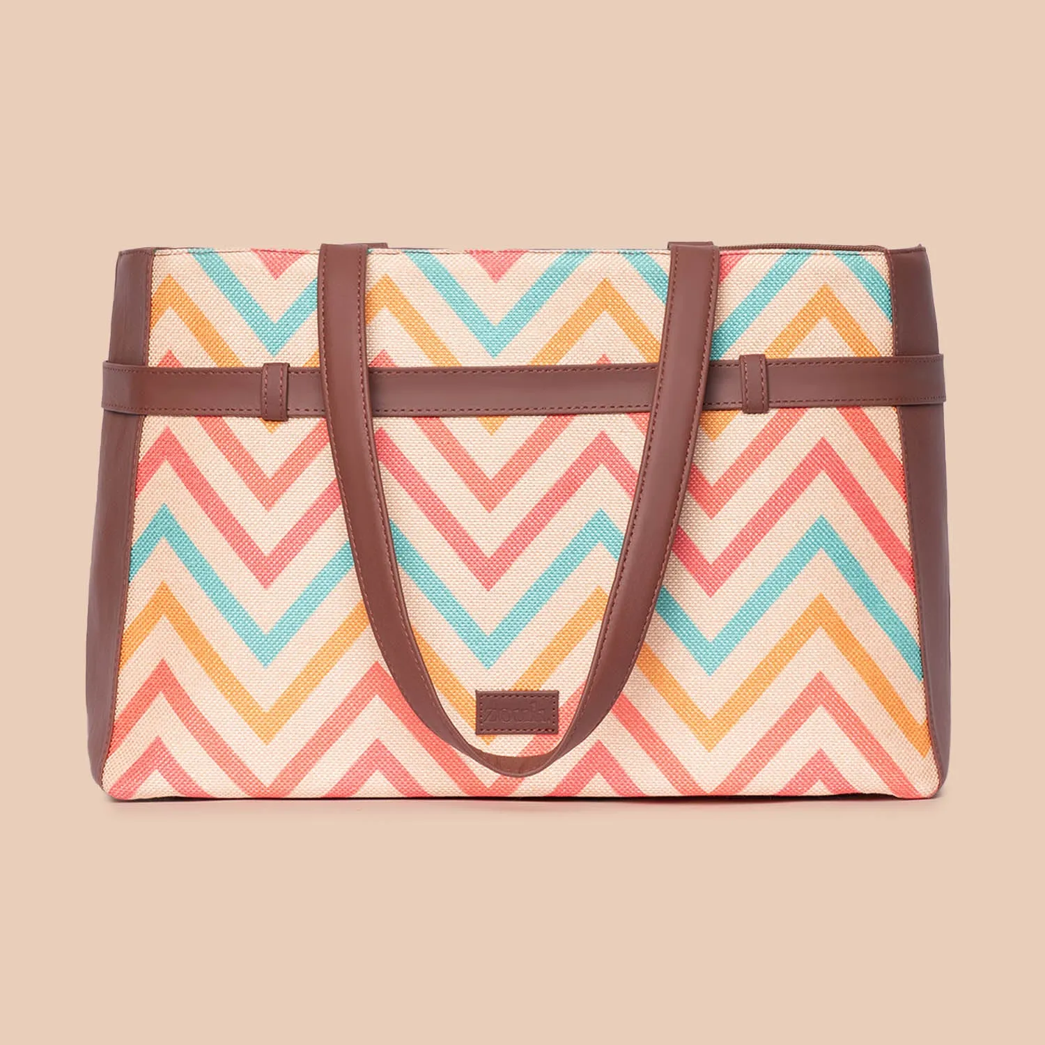 Wavbeach - Statement Office Bag & Regular Sling Bag Combo