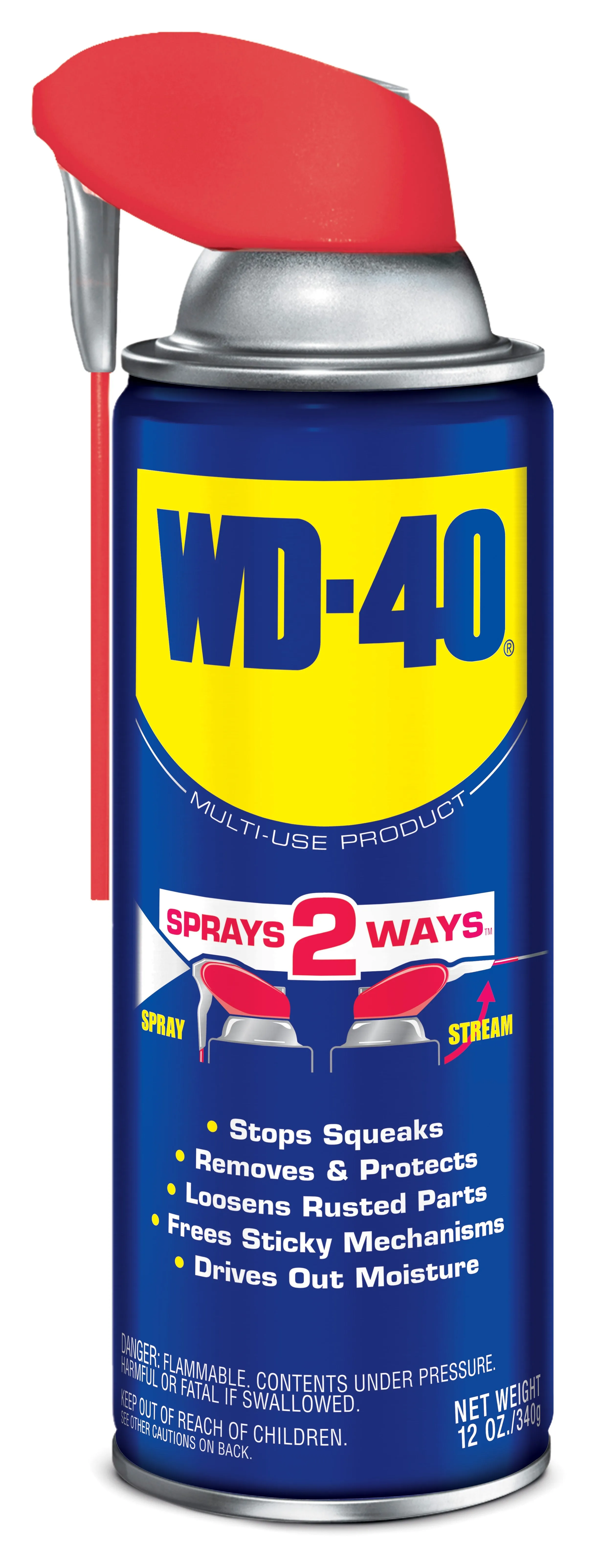 WD-40® Multi-Use Aerosol Lubricant, 12 oz.