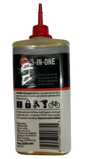 WD40 3IN1 88ml Multi Purpose Oil | Model: OIL-WD40-3IN1-88