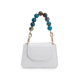 White Blue Horra Bag