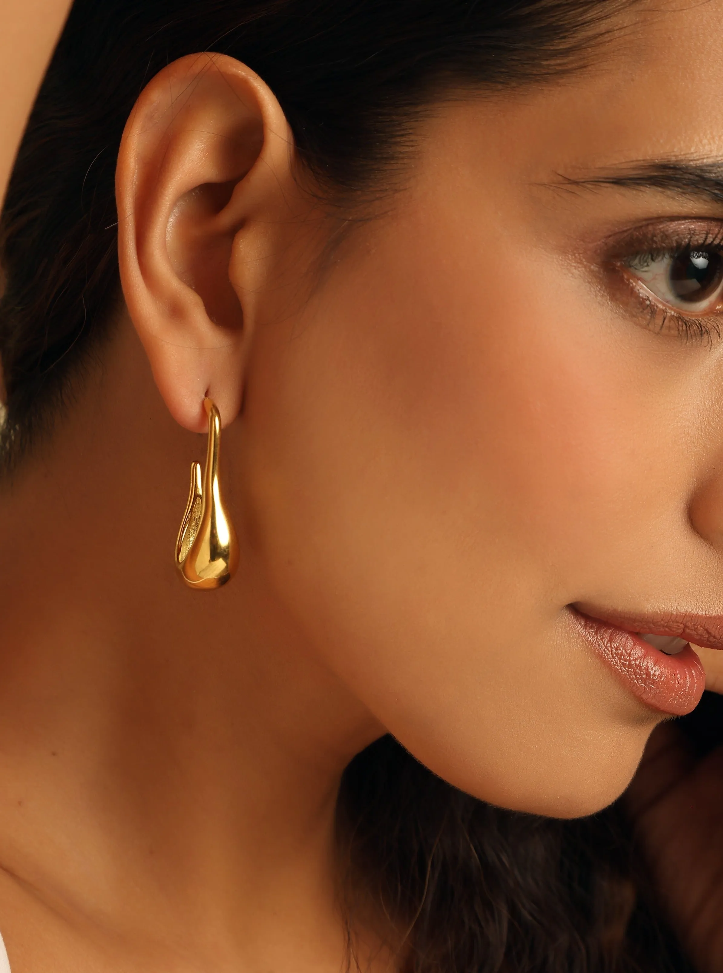 Yellow Chimes Designer Earrings