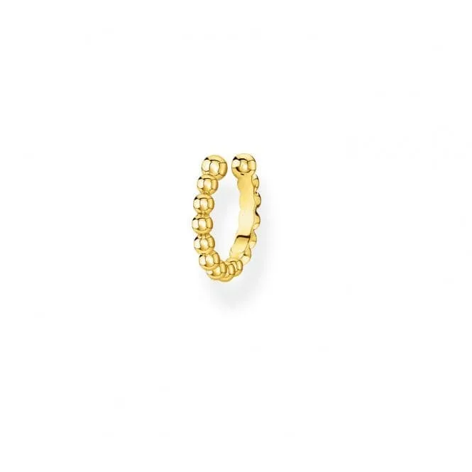 Yellow Gold Dot Ear Cuff EC0017-413-39