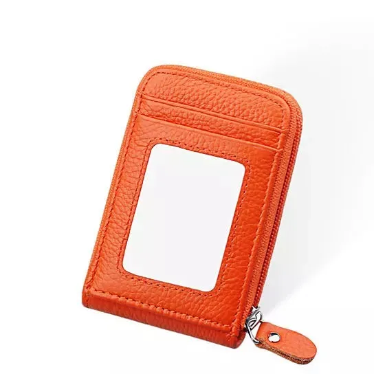 Zip Vault RFID Blocker Card Holder And Wallet