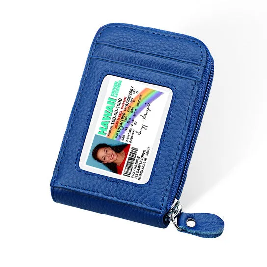 Zip Vault RFID Blocker Card Holder And Wallet